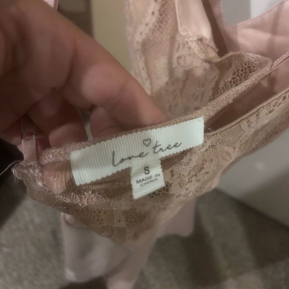 Love Tree Pink Embellished Ruffled Mini Dress - Picture 5 of 5